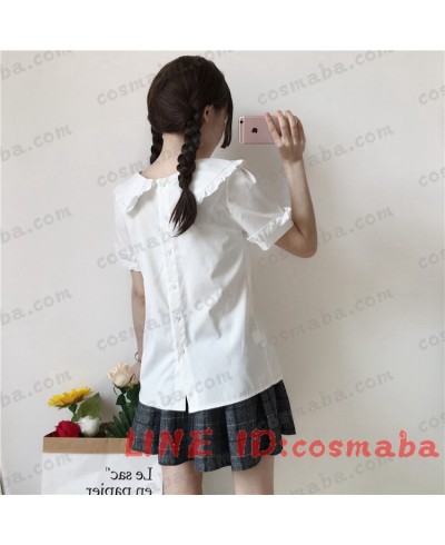 韓国ファッション  ハニー  スウィット  かわいすぎる コスプレ衣装 服  シャツワンピース  白い 在庫 即納